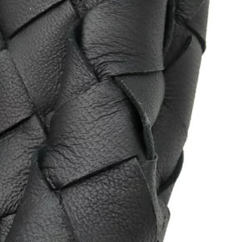 Bottega Veneta Intrecciato Clutch Bag Leather Black H - Picture 5 of 11